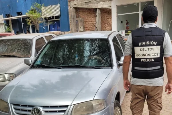 Investigaciones secuestró y trasladó desde Catamarca un auto por un hecho de estafa