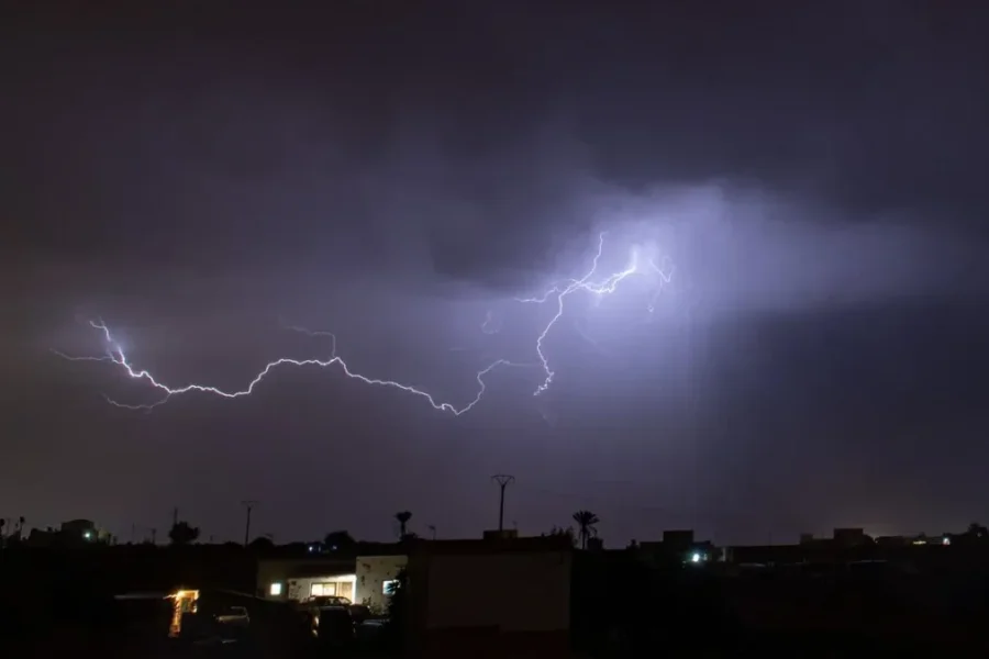 Alerta amarilla:  lluvias y vientos en gran parte de la Provincia para esta noche