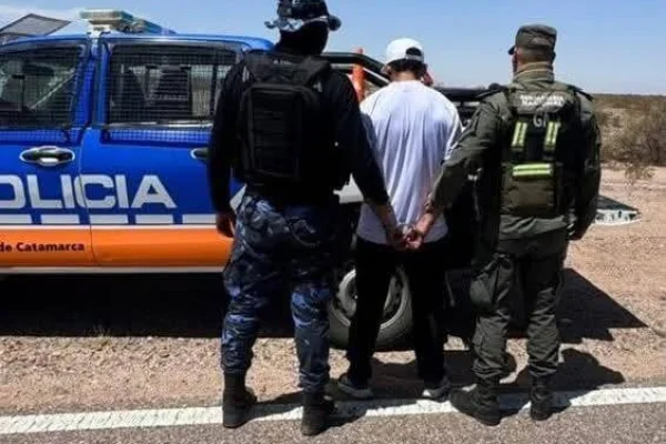 Operativo cerrojo en Catamarca: secuestran vehículo y detienen a sospechoso de La Rioja