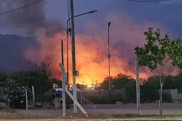 La Policia controló otro incendio en el barrio Alto Infanteria