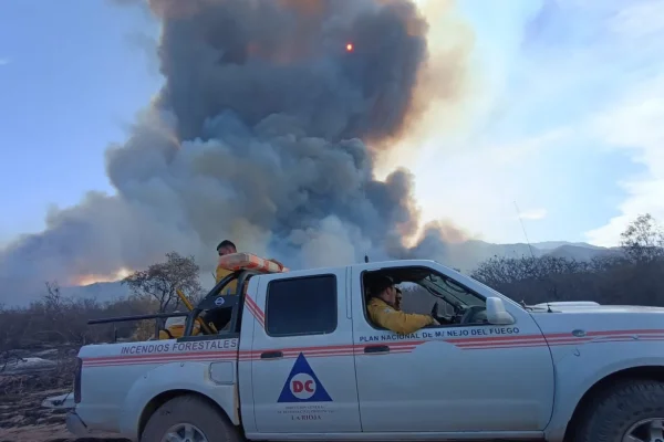 Defensa Civil informó el estado de los incendios en Capital