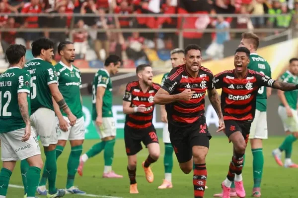 Flamengo venció 1-0 a Palmeiras en Perú y se consagró campeón de la Copa Libertadores por cuarta vez en su historia