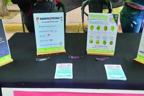 Ambiente intensifica campaña por la pirotecnia
