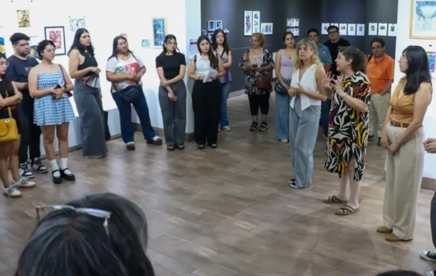 Con m&aacute;s de Hay m&aacute;s 75 estampadas de casi 50 artistas La Rioja que se dedican al grabado.