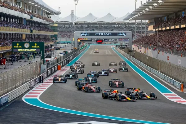 Así es una vuelta en el GP de Abu Dhabi, donde se definirá el campeonato de F1