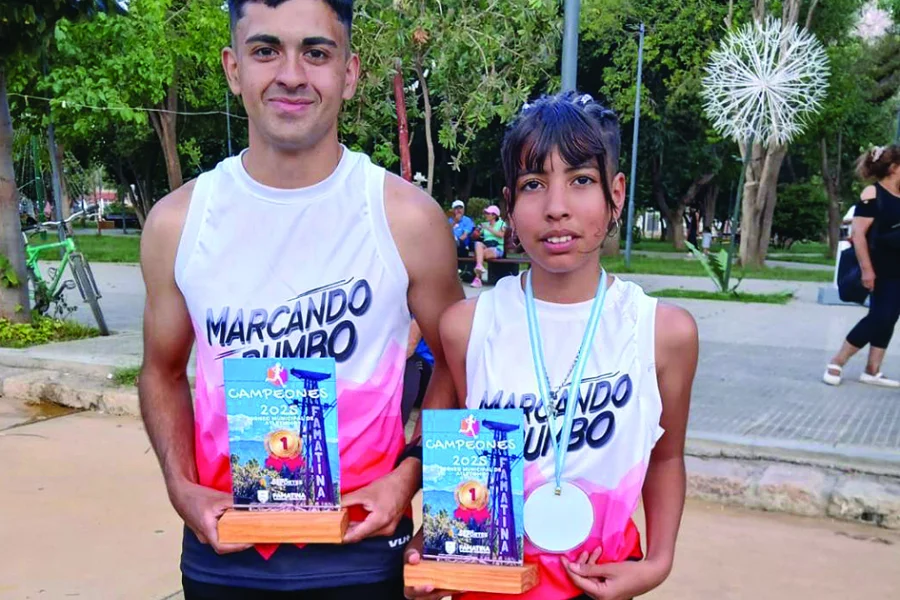 López Bordoni y Anes, los ganadores de la general.