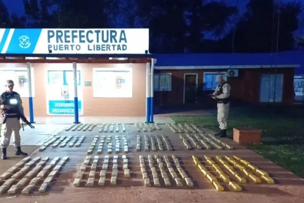 Golpe al narcotráfico: decomisaron más de 300 kilos de drogas en Misiones