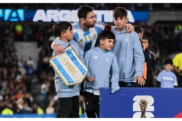 Messi reveló una intimidad y dijo en qué compite con sus hijos: “Les gano siempre”