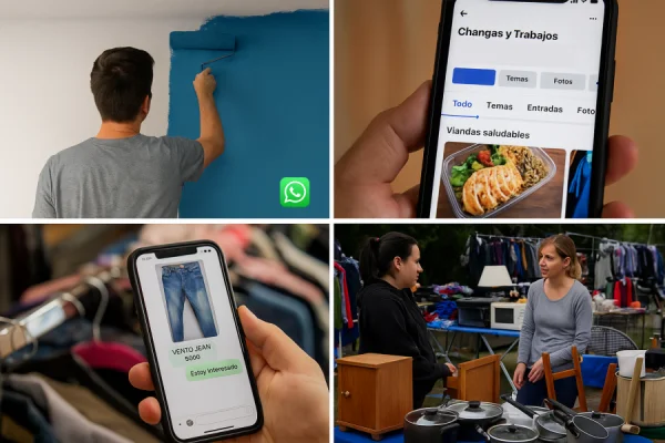 Cómo las changas por redes sociales se convirtieron en el nuevo empleo