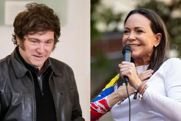 Milei acompañará a María Corina Machado en la entrega del Premio Nobel de la Paz