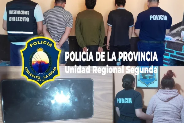 Famatina: detuvieron a cuatro ladrones por asalto y robo