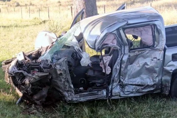 Murió un argentino tras chocar su camioneta con un camión