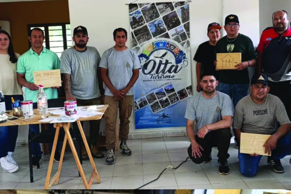 Provincia impulsa cursos de señalética en madera en el interior