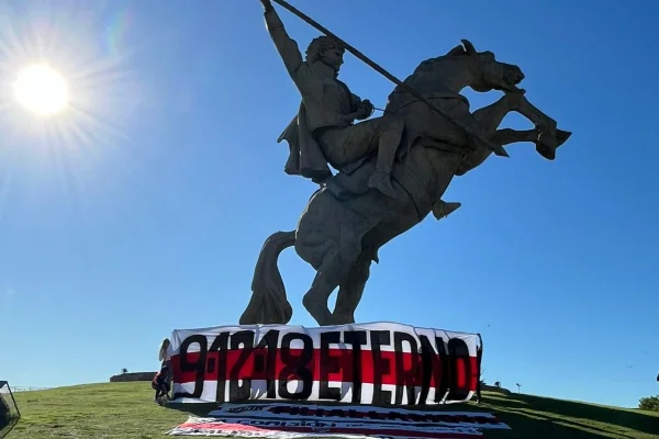 A 7 años de la Copa Eterna, hinchas de River celebran en todo el país