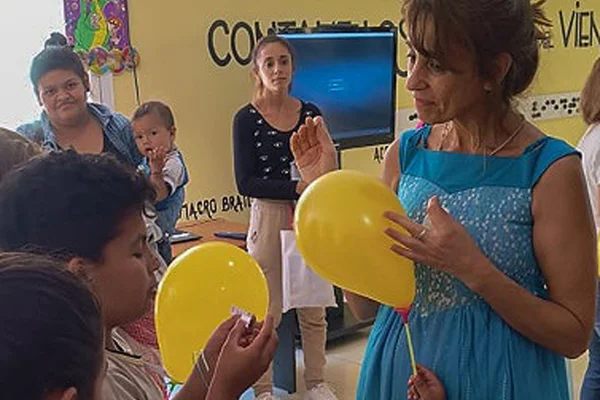 Creativa iniciativa en el Hospital Infanto Juvenil