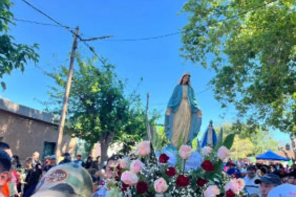 Más de seis mil fieles de la Virgen caminaron a Malligasta