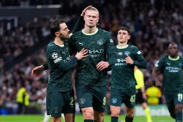 Sin Kylian Mbappé ni Franco Mastantuono, Real Madrid cayó ante Manchester City por la Champions League