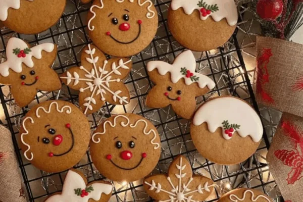 Galletas de Navidad y jengibre