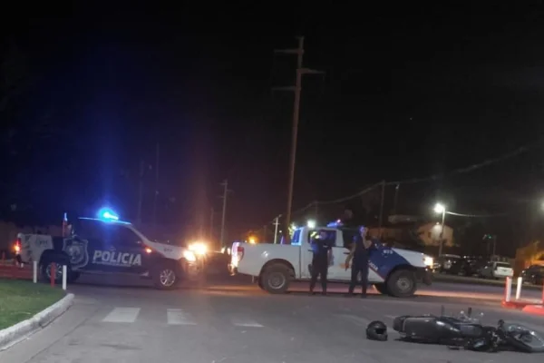 Tres heridos en un fuerte siniestro vial en el Parque de la Ciudad