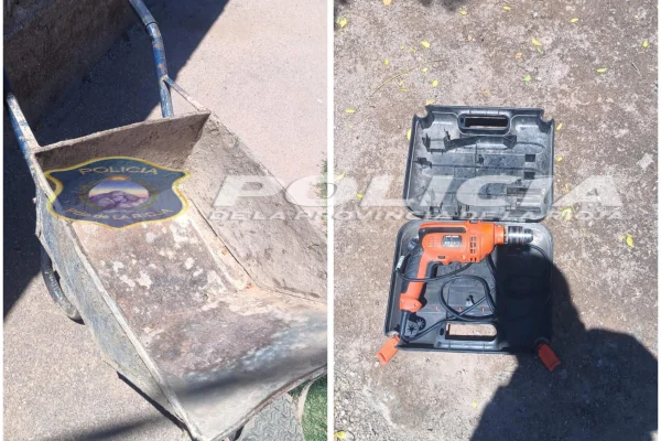 Recuperan elementos robados en la capìtal