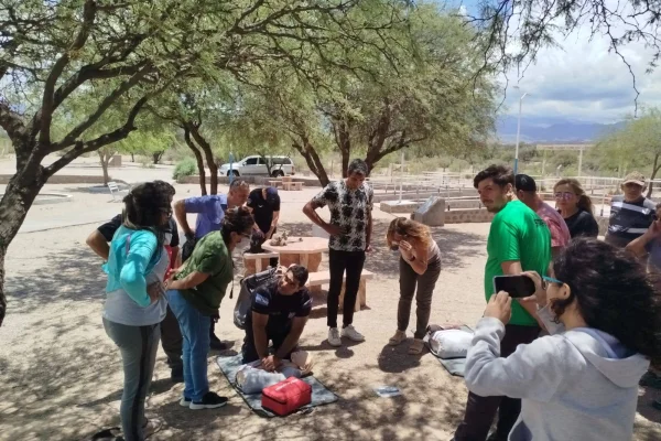 Comisaría de Sanagasta brindó una charla de Primeros Auxilios