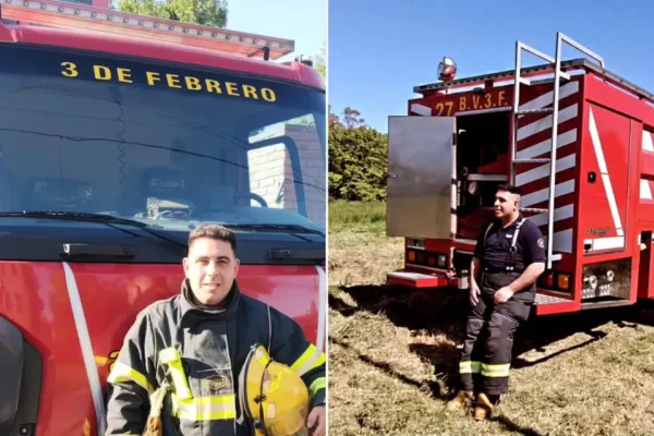 Un bombero murió atropellado mientras combatía un incendio