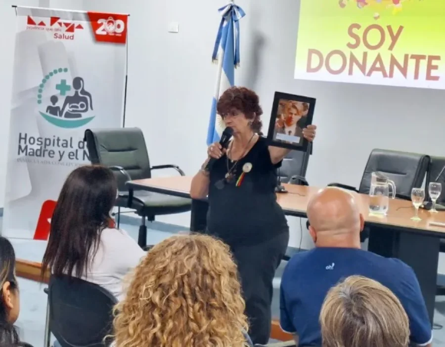 Irma Rodr&iacute;guez. Mam&aacute; de Daniel Beale, primer donante riojano y referente de la Asociaci&oacute;n Esperanza