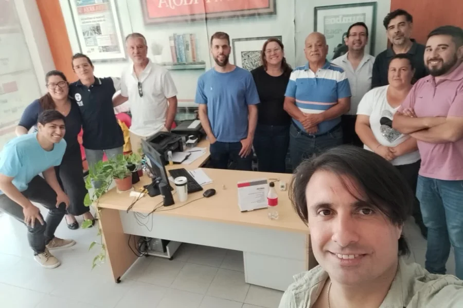 Parte del staff de NUEVA RIOJA.