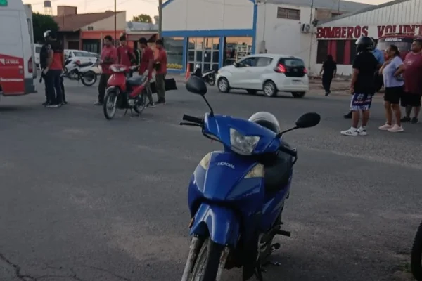 Siniestro vial en Chepes: un hombre resultó herido