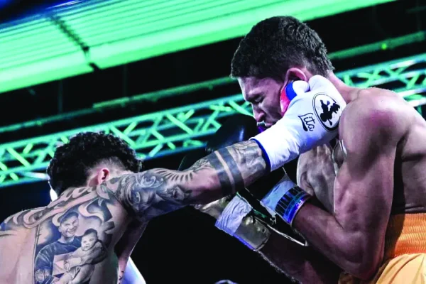 Boxeo: Sansón Rosa expone su título latino en el cierre del 2025