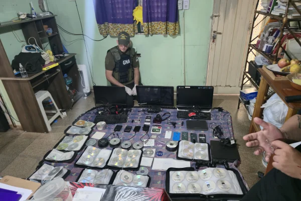 Desbarataron red de pedofilia que operaba en la Provincia