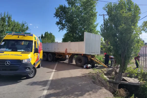 Dos motociclistas perdieron la vida en dos siniestros en Mendoza