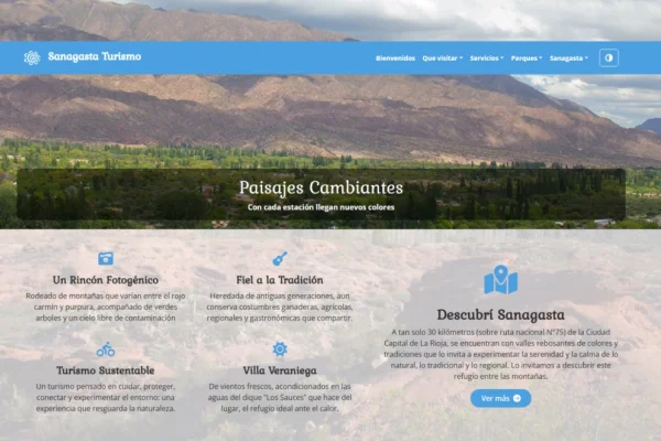 El Municipio de Sanagasta lanzó la temporada del Parque Geológico de Dinosaurios y su nueva web turística