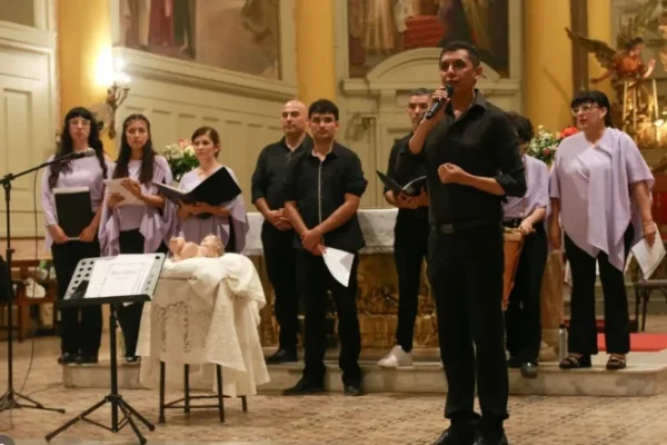 Hubo Velada de Adviento en la Iglesia Catedral