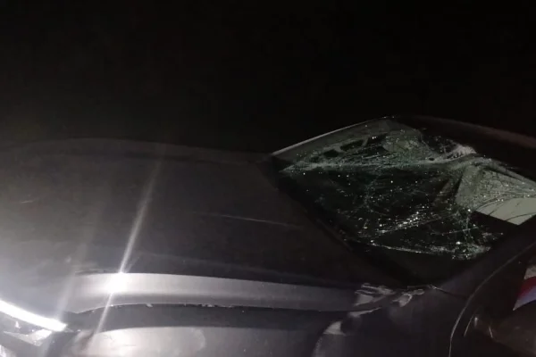 Se despendió una carga en plena ruta y casi provoca una tragedia