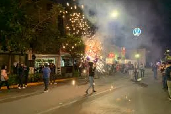 Por tercer año consecutivo no hubo heridos por pirotecnia