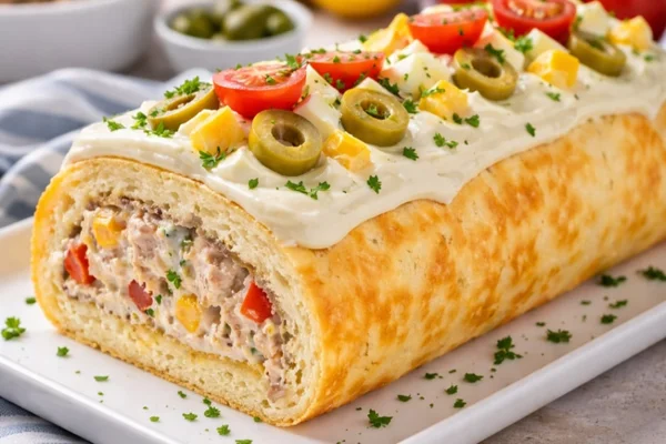 Chau al horno: la receta de pionono de atún para resolver la entrada de Año Nuevo en 30 minutos