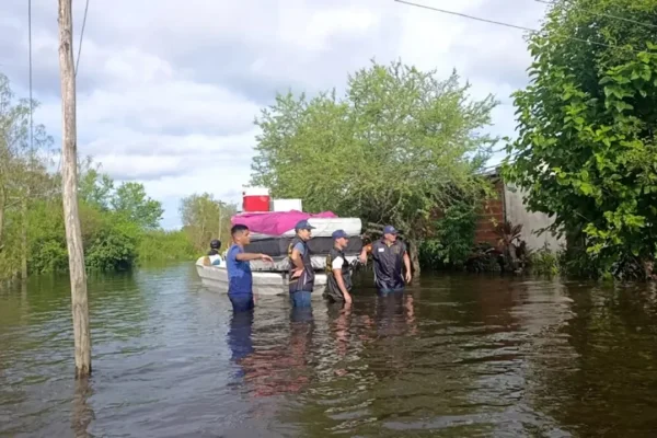 Corrientes: San Luis del Palmar en emergencia por un temporal sin precedentes