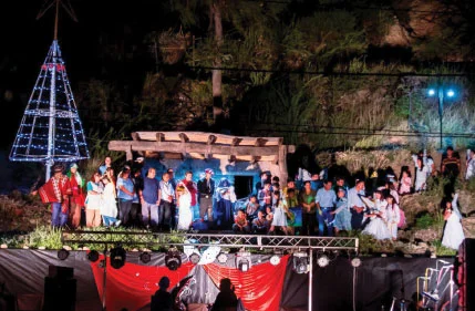 El Festival de la Navidad Llanista  tuvo una emotiva escenificación