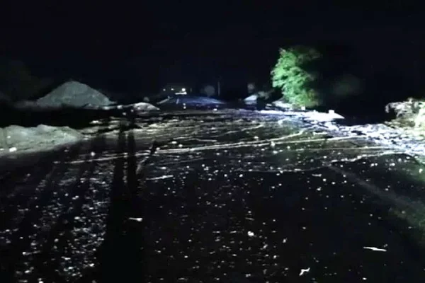 Crecida de ríos interrumpió el tránsito a Pomán