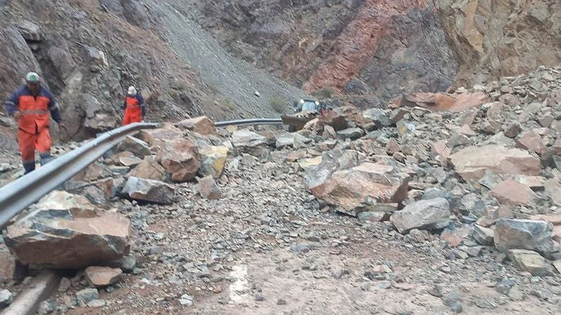 Nuevo derrumbe en Ruta 60 impide la apertura del Paso de San Francisco