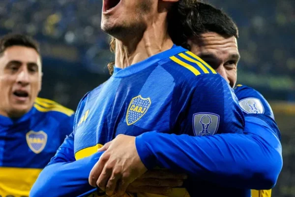 Edinson Cavani palpitó la Copa Libertadores con Boca y se refirió a su futuro
