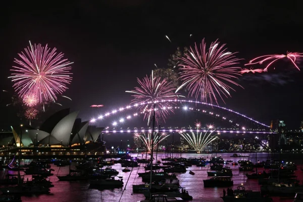 Así se celebra el inicio del 2026 en el mundo