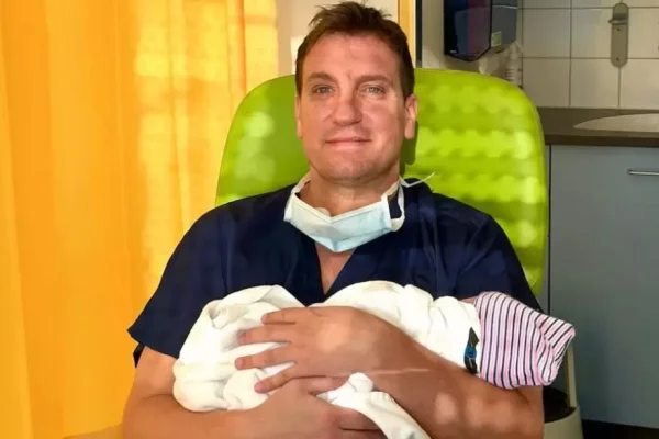 Nació Lando, el segundo hijo de Maxi López y Daniela Christiansson