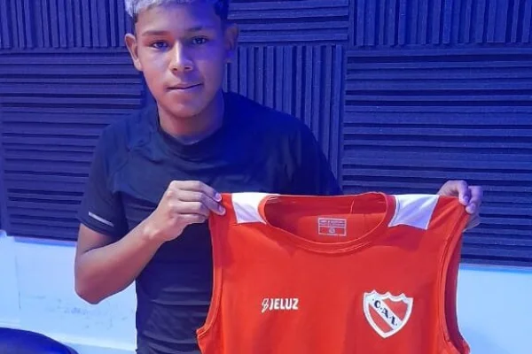 Misael Mamaní cumplió su primer año en Independiente