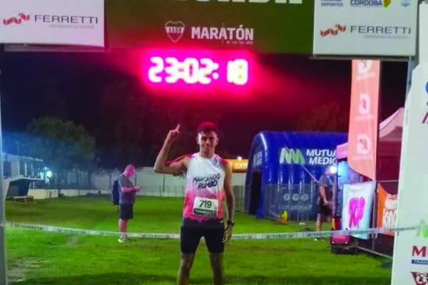 Atletismo: López Bordoni tuvo una destacada actuación en la “Maratón de los dos años”