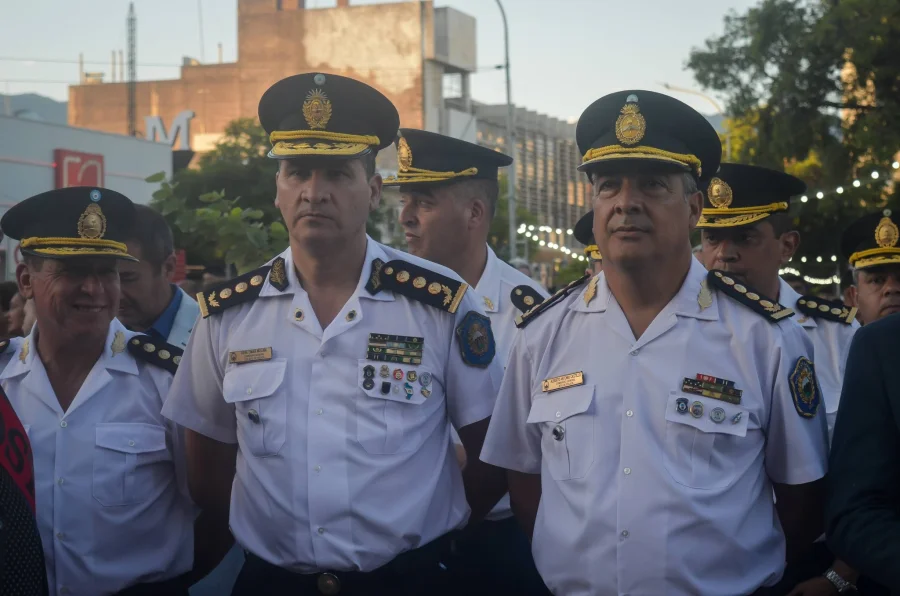 El jefe de Polic&iacute;a y el subjefe estuvieron presentes en las fiestas patronales como todos los años