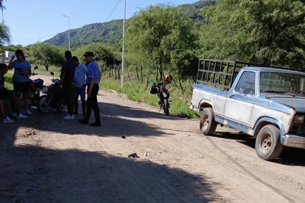 Motociclista herido tras un accidente en Nacate