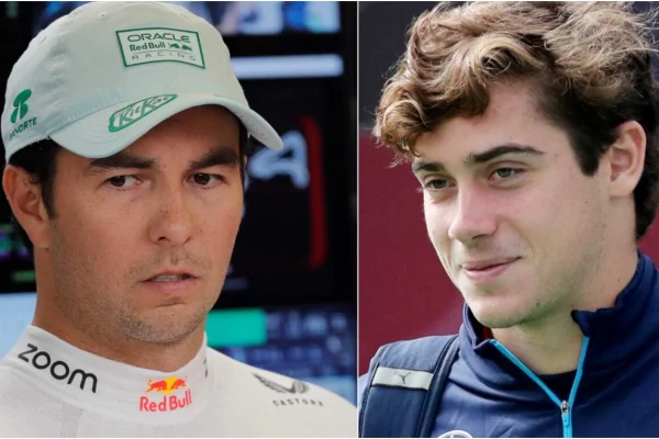 El elogio de Checo Pérez a Colapinto antes de empezar la nueva temporada de la Fórmula 1: “Es un pilotazo”