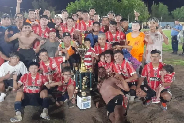 Los Andes lo ganó en el minuto 90 y logró coronarse campeón en Chilecito